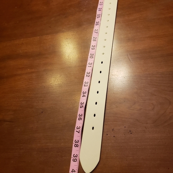 Jessica Simpson Belt Bone NWT M 8-10 - Picture 6 of 8